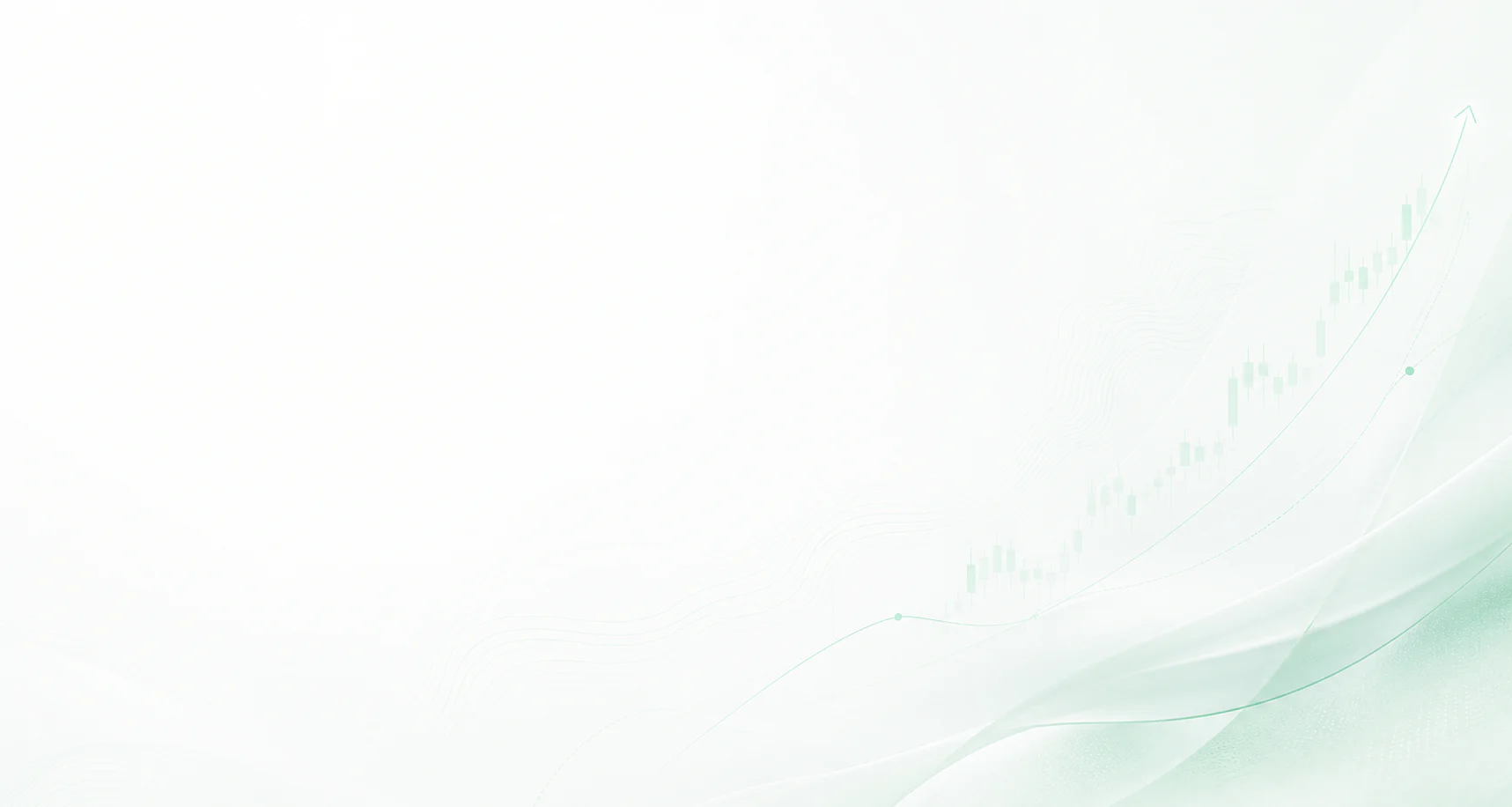 Библиотека знаний Upside Invest с графиком финансового роста